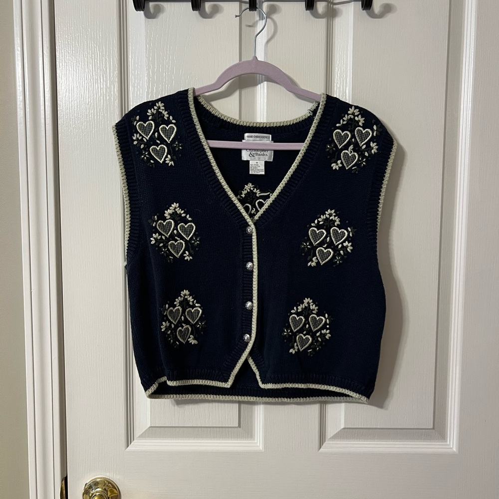 Vintage Christopher and Banks Sweater Vest